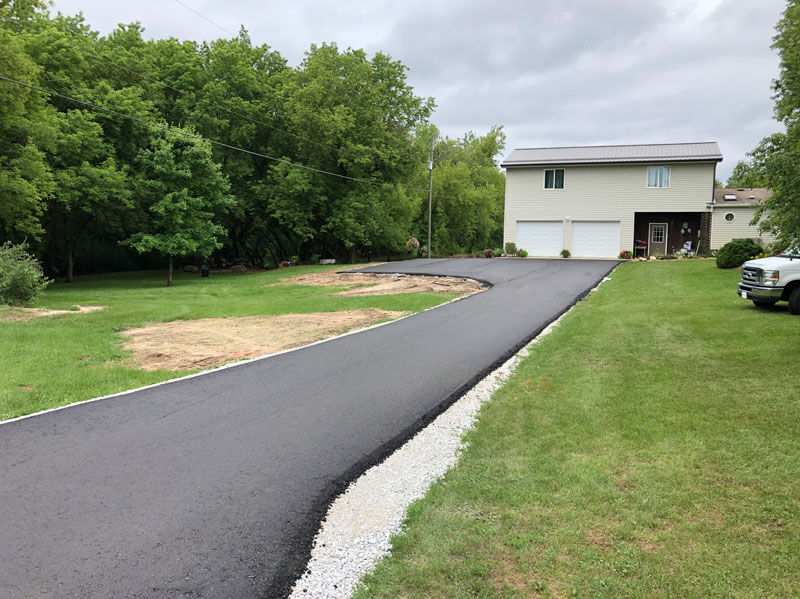 residential driveway paving